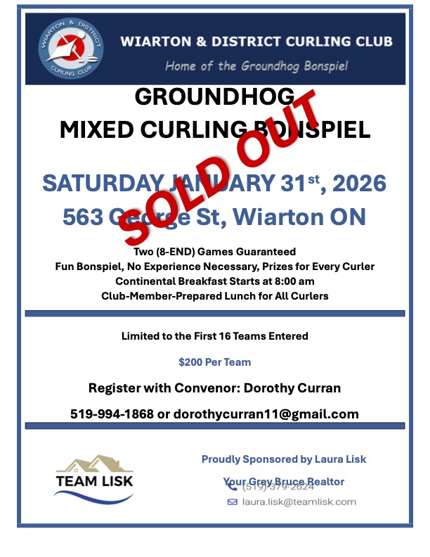 groundhog poster 2026 soldout